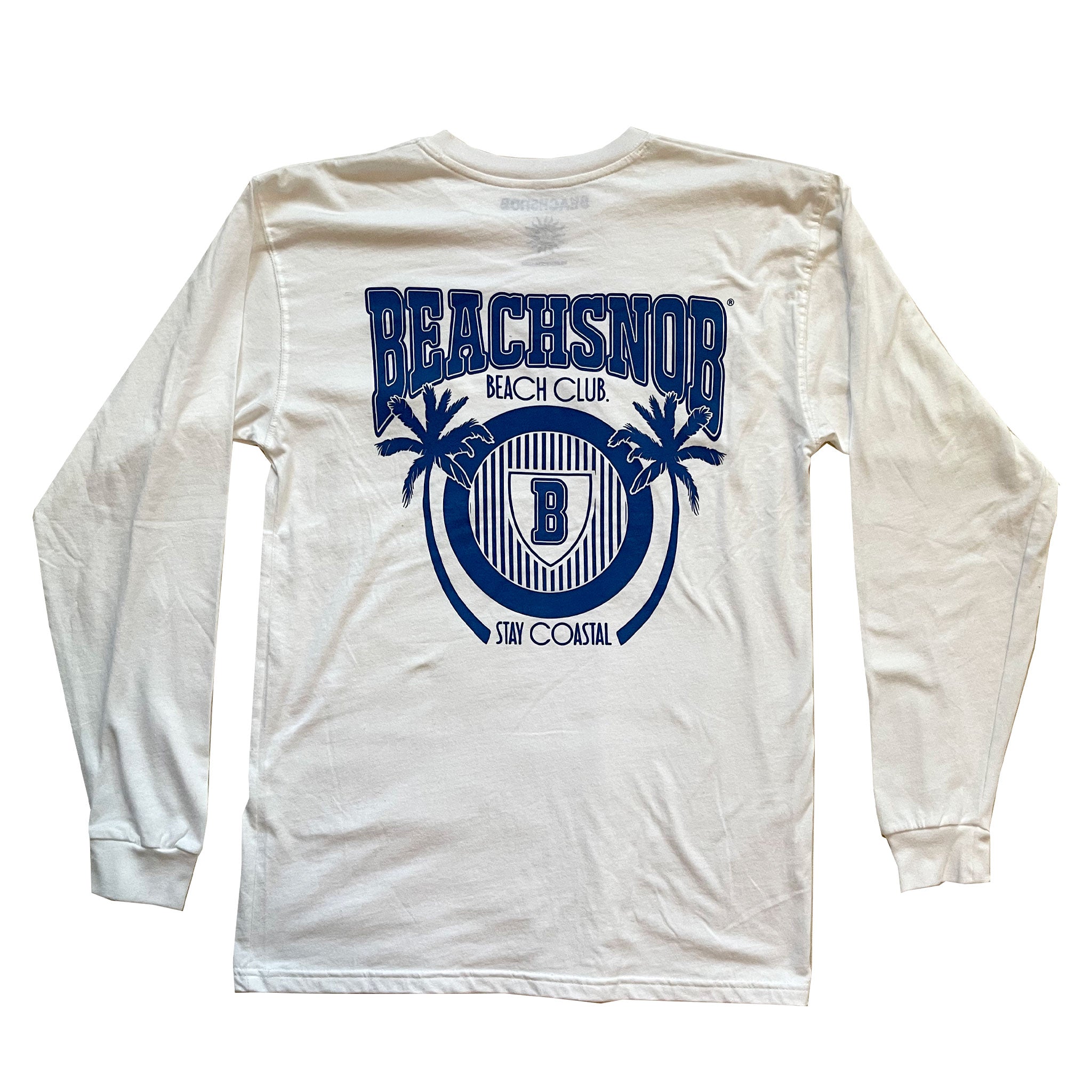 THE BEACH CLUB L/S WHITE