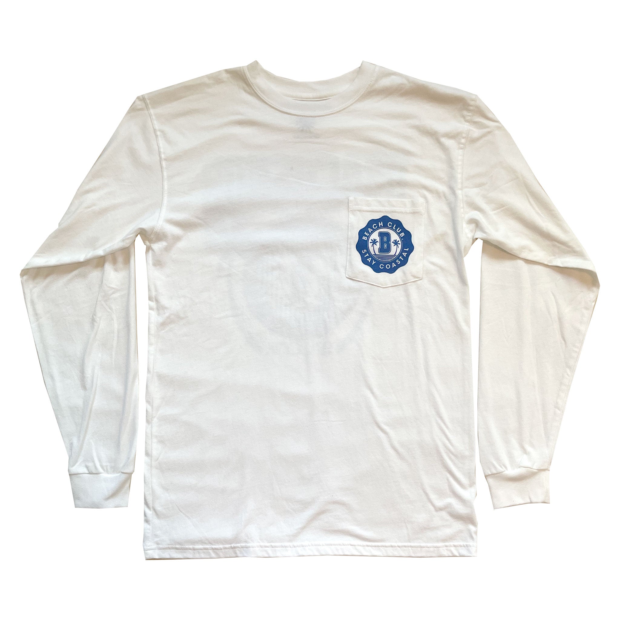 THE BEACH CLUB L/S WHITE